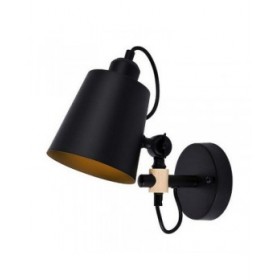 Applique da Parete EDM 32112 32112 Nero 60 W 220-240 V 25 x 27 cm