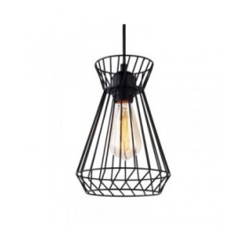 Lampadario EDM 32119 Nero 60 W