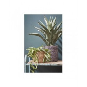Set di Cesti Mica Decorations 3 Pezzi Marrone vimini