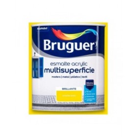 Vernice Bruguer 5057541 Giallo 750 ml Smalto per finiture