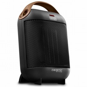 Termoventilatore Portatile in Ceramica DeLonghi HFX30C18IW Nero Antracite 1800 W