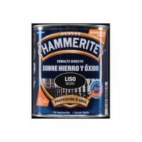 Smalto Antiossidante Hammerite 5093791 Nero 750 ml Luminoso