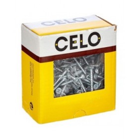 Scatola a viti CELO Vlox 200 Unità Zincato Svasata (3,5 x 30 mm) (30 mm)