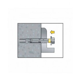 Scatola a viti CELO 10 x 60 mm 20 Unità Zincato