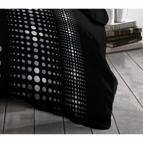 Copripiumino HOME LINGE PASSION Steevy  Nero 140 x 200 cm
