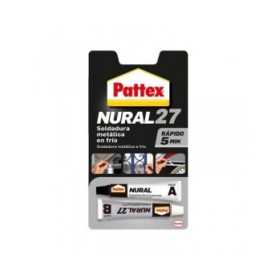 Adesivo Istantaneo Pattex nural 27 Grigio 22 ml Pasta