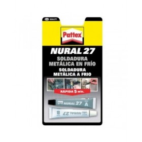 Adesivo Istantaneo Pattex nural 27 Grigio 22 ml Pasta