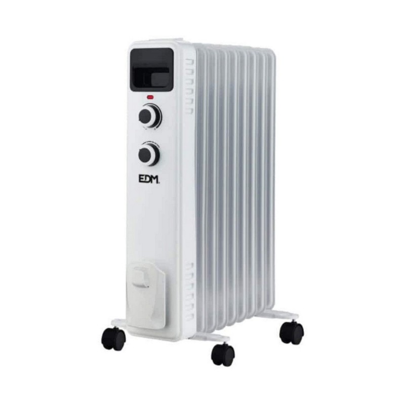 Radiatore a Olio (9 elementi) EDM 07124 07124 Bianco 2000 W