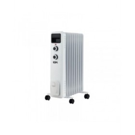 Radiatore a Olio (9 elementi) EDM 07124 07124 Bianco 2000 W