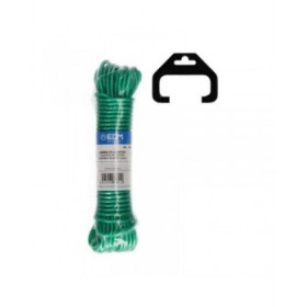 Corda di cavo EDM 87813 Verde Plastica 3,8 mm x 25 m
