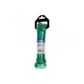 Corda di cavo EDM 87813 Verde Plastica 3,8 mm x 25 m