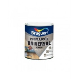 Preparazione della superficie Bruguer 5120576  Universale Acrilico Stampa 250 ml Bianco Mat