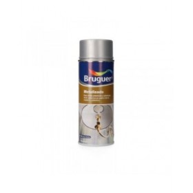 Vernice spray Bruguer 5198002 Metallizzato Argentato 400 ml