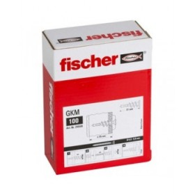 Scatola a viti Fischer gkm 24556 Metallo Gesso