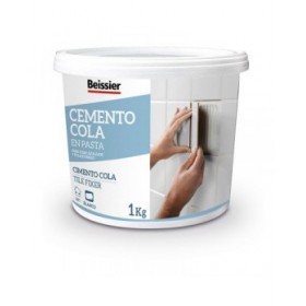 Cemento Beissier 70165-002 Bianco 1 kg