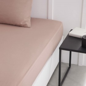 Lenzuolo con angoli aderenti TODAY Essential Rosa chiaro 90 x 190 cm