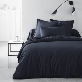 Lenzuolo con angoli aderenti TODAY Essential Blu scuro 140 x 200 cm Blu Marino