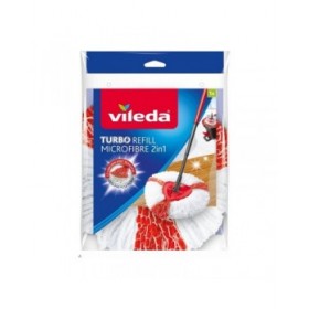 Ricambio Mocio Per Pavimenti Vileda TURBO ClassiC Microfibre