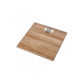 Bilancia Digitale da Bagno EDM 07531 Marrone Legno Cristallo 180 kg