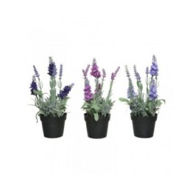 Pianta Decorativa 25 cm PVC Lavanda