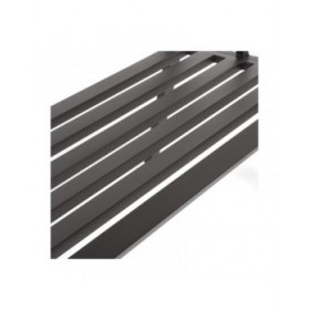 Panca con Schienale Antracite Ferro (123 X 53 X 86 cm)