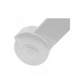 Lettino IPAE Progarden Zircone Pieghevole Con ruote Bianco polipropilene (72 x 195 x 101 cm)