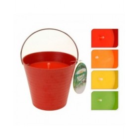 Repellente per le zanzare Candela 230 g Ø 12,5 x 11 cm Multicolore Citronella