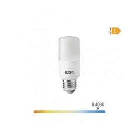 Lampadina LED EDM 98841 E 10 W E27 1100 Lm Ø 4 x 10,7 cm Tubolare (6400 K)