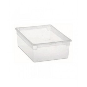 Scatola Multiuso Terry Light Box M Con coperchio Trasparente polipropilene Plastica 27,8 x 39,6 x 13,2 cm