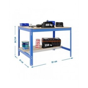 Bancone da Lavoro con Attrezzi Simon Rack BT0 84,2 x 91 x 61 cm