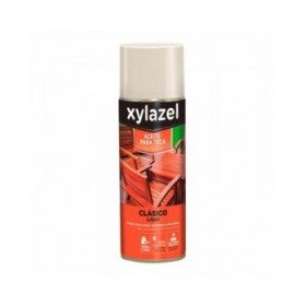 Olio per teak Xylazel Classic 5396270 Spray Teca 400 ml Mat