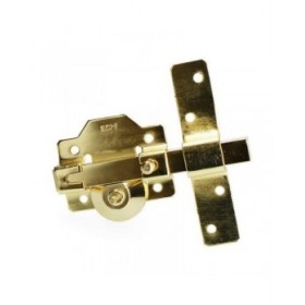 Chiavistello di sicurezza EDM 85197 Dorato Acciaio