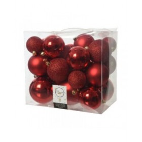 Palle di Natale Decoris Rosso