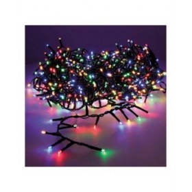 Ghirlanda di Luci LED Lumineo Compact Multicolore Bianco Caldo 14 m
