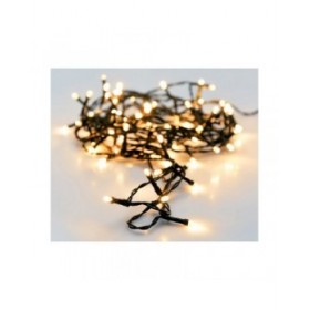 Ghirlanda di Luci LED Bianco Bianco Caldo 53 m