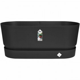 Vaso rettangolare da Balcone Elho   Nero 60 cm Plastica