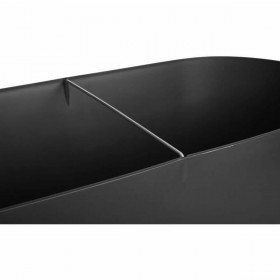 Vaso rettangolare da Balcone Elho   Nero 60 cm Plastica