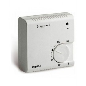 Termostato Perry 03016 Bianco Analogico