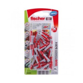 Tacchetti Fischer DuoPower 534993 Ø 6 x 30 mm Nylon (45 Unità)