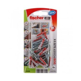 Dadi e viti Fischer duopower Dadi e viti 18 Unità (5 x 25 mm)