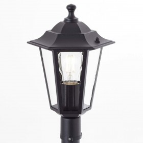 Lampioni Brilliant Carleen Esterno E27 60 W Nero