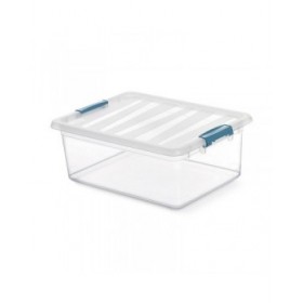 Scatola Multiuso Domopak Living Katla 39 x 29 x 15,5 cm Trasparente polipropilene 12 L