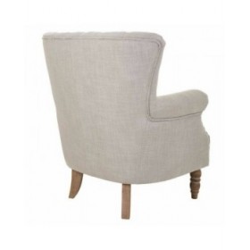 Poltrona Alexandra House Living Grigio chiaro 59 x 87 x 73 cm