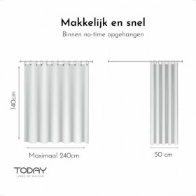 Tenda TODAY  Essential Denim 140 x 240 cm