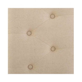 Panca Alexandra House Living Crema Legno d'albero della gomma 45 x 48 x 125 cm