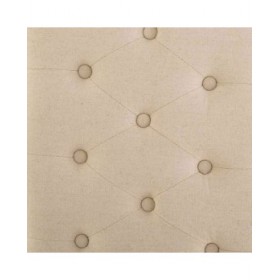 Panca Alexandra House Living Crema Legno d'albero della gomma 48 x 60 x 113 cm