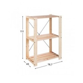 Scaffale Astigarraga Evolution3 Pino (111 x 76,7 x 43 cm)