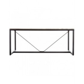 Tavolo da Pranzo Atmosphera Edena Naturale Marrone Legno di acacia (180 x 90 x 75 cm)