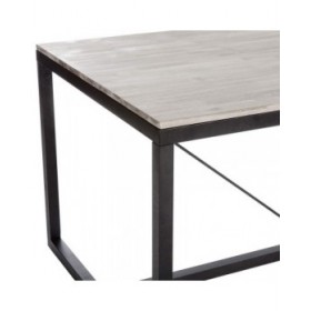 Tavolo da Pranzo Atmosphera Edena Naturale Marrone Legno di acacia (180 x 90 x 75 cm)