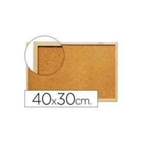 Lavagna Q-Connect Sughero Marrone (40 x 30 cm)